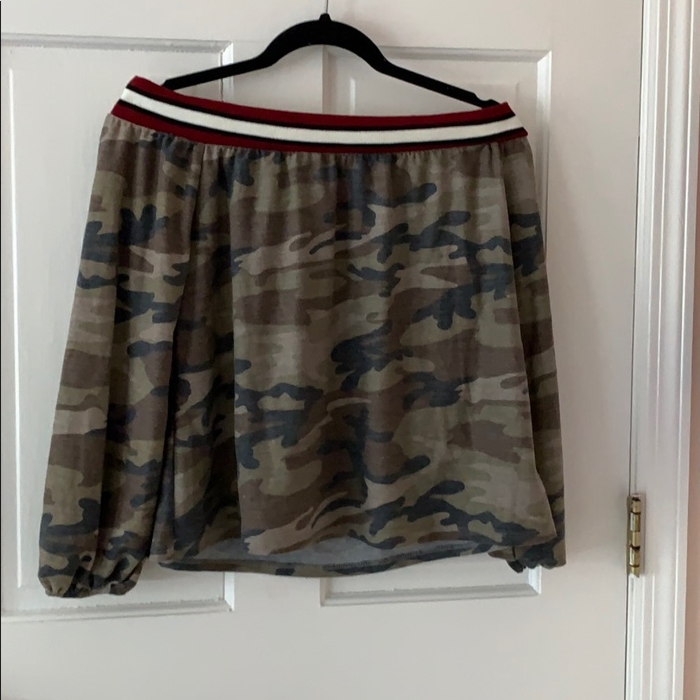 Off the shoulder top